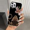 Rosa Leopardenmuster Handyhülle für iPhone 17 Air 16 15 Plus 14 13 Mini 12 11 Pro Max 16E 7 8 SE 2020 Weiche Funda Druckschale 17 Ai