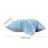 Federe Fresche Traspiranti Morbide Biancheria da Letto con Eleganti Fantasie Bordatura con Nappe e Chiusura a Busta Lavabili in Lavatrice Comfort Estivo per Chi Soffre il Caldo