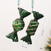 Gradient Color Snowflake Christmas Ornaments - Acrylic Decorations
