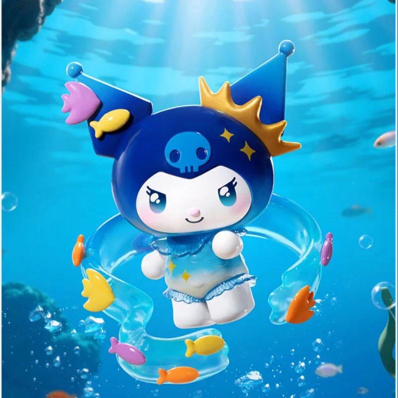 Toptoy Kuromi Deep Sea Secret Series Trendy Figurine Cute Doll Desktop Decor Ornament Gift For Adult Collectors