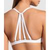 Gymshark Minimal Sports Bra White B3a2j Wbbm