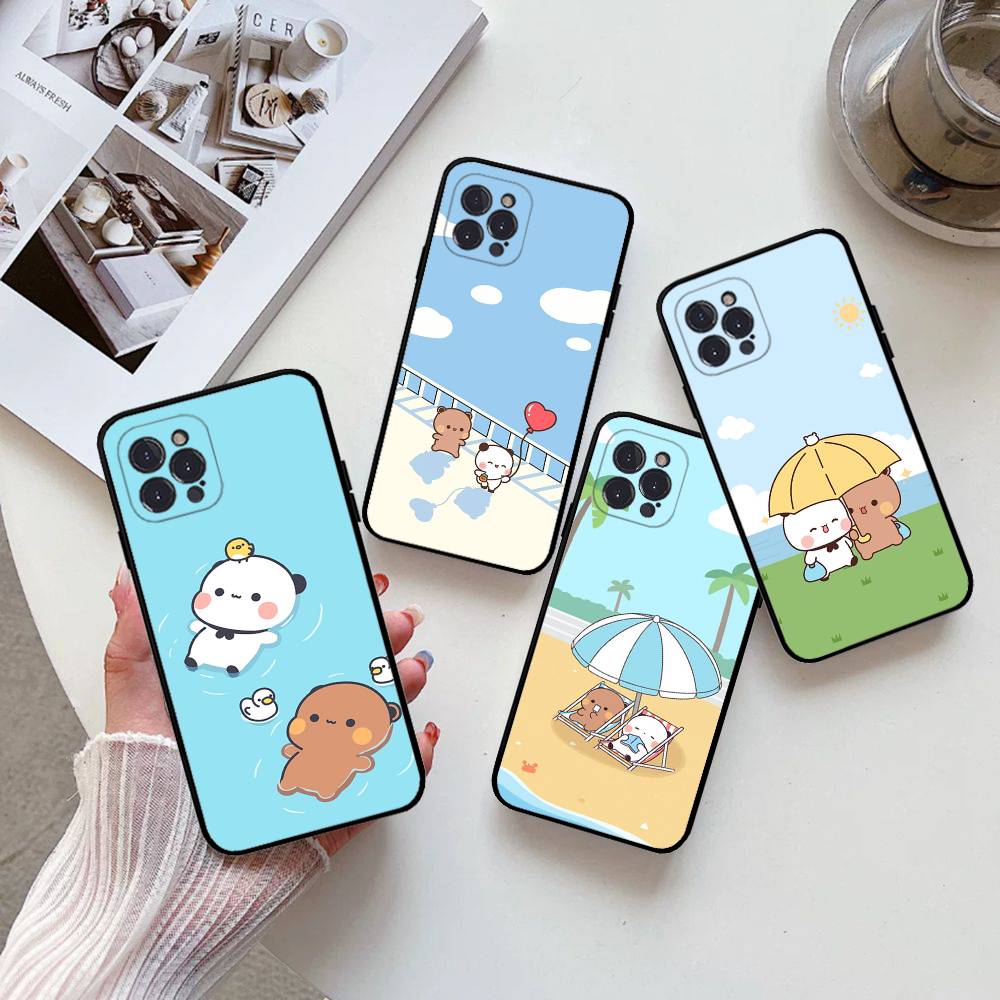 Cute Cartoon Bubu Dudu For iPhone 17 Air 16 Pro Max 15 14 13 12 11 Plus phone Case
