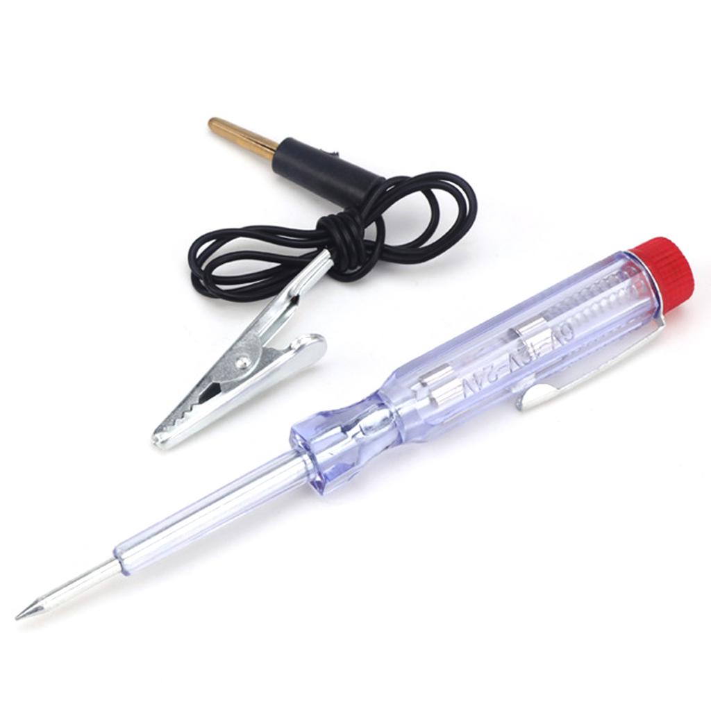 6V 12V 24V Automobilový tester obvodů pro motocykly, měřidlo, voltmetr, detektor pera, diagnostický nástroj, tester pojistek pro Honda Polo