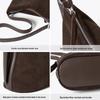 2025 High-End Retro Matte Leather Women's Shoulder Bag - Elegant Luxury Crossbody