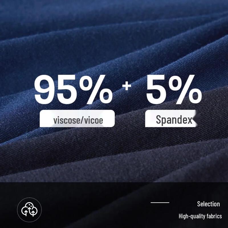 Langsha Men's Extended Breathable Quick-Dry Sport Boxer Briefs