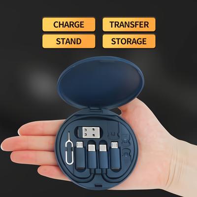 Cabos digitais Kit de cabo adaptador de carregamento multi USB, conjunto de conversão USB C USB A e tipo C para macho micro/tipo C, transferência de dados, armazenamento de cartão