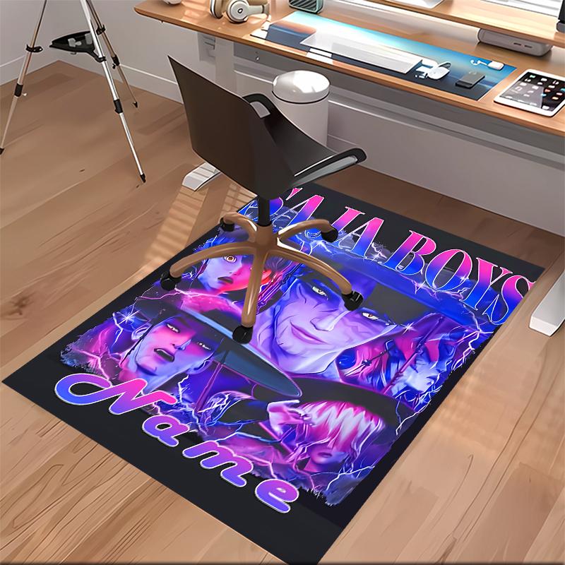 Custom personalization Kpop Demon Hunters Print Area Rug - Soft, Washable Non-Slip Indoor Mat,Living Room,Home&Office Decorative Rug