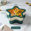 Light Luxury Divided Snack Storage Box