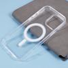 For iPhone 16 Pro Clear Case Acrylic+TPU Phone Cover Compatible with MagSafe