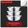 304 Food-Grade Stainless Steel Mixing Bowl Set