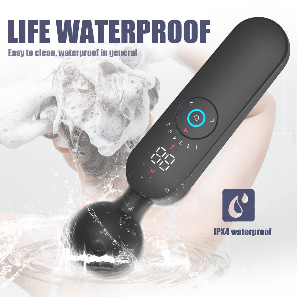 Wireless Dildo Av Vibrators Magic Wand For Women Clitoris Stimulator 72 Frequency Strong Motor Massager Goods Sex Toys For Adult