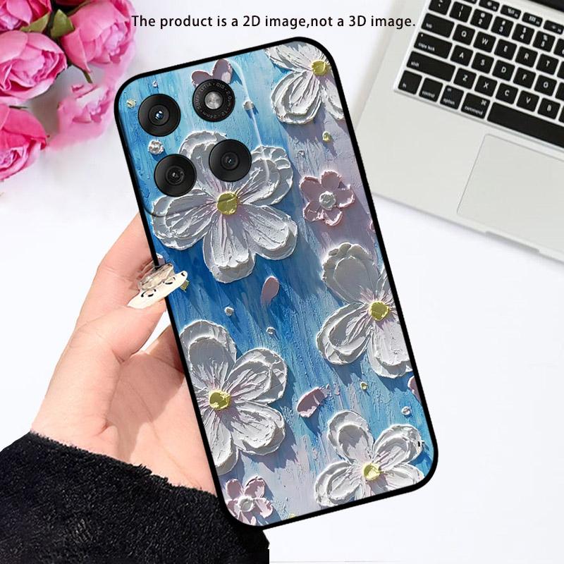 For Motorola Edge 60 Edge60s Pro Case Silicone Soft TPU Phone Cover For Moto Edge60Pro XT2507-1 Shockproof Fundas Cartoon Capa