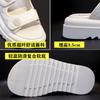 Slippers women's summer wear muffin platform sandals 2025 new small fragrant wind small man height beach cool slippers