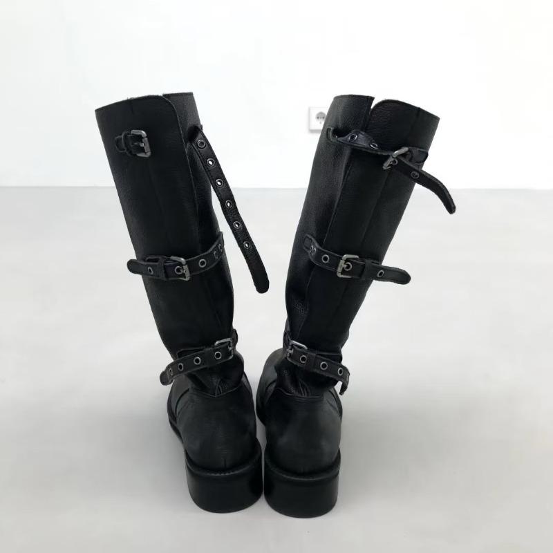 Buttoned Boots, Mid-calf Boots, Women's Shoes