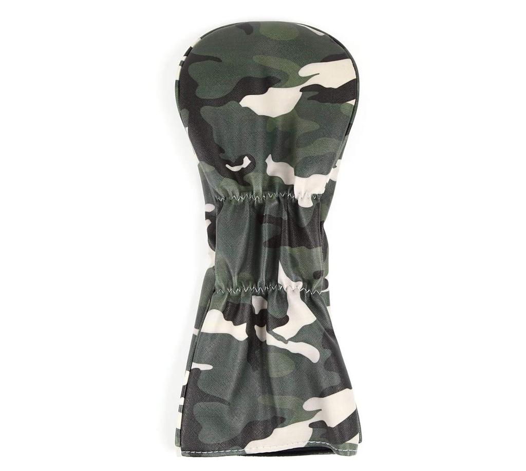 Camouflage Wood Headcover for Driver (460cc) (Green)