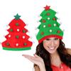 Christmas Party Hat Christmas Tree/Santa Hats Headgear For Caroling Family Portraits Gift Exchange Festival Decoration