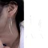 Ear Style Exquisite Temperament Simple Atmosphere Fringed Stud Earrings Light Luxury Versatile Earrings