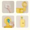Cartoon Duck Chopstick Cage Wall-mounted Storage Rack Household Drain Rack  Tableware Organizer