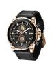 SAPPHERO Analógico Quartzo 50m Resistente à Água Luminoso Data Couro Artificial Mineral Adequado para Negócios e Exterior Preto Mostrador Preto Relógio Masculino, Resistente,