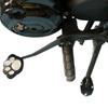 Copripedale Frizione in Alluminio Rapido per Honda DAX125 Mr. (Nero) (ST125)