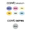 Copic Too Copic Sketch Kitazawa Heisuke Set (Shizuka Nori) with Acrea Postcard Coloring Book