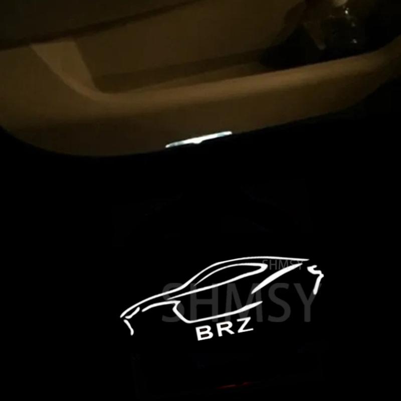

2Pcs LED Lights Car Door Ghost Shadow Courtesy Lamp Projector Accessories For Subaru BRZ 2012 2013 2014 2015 2016 2017 2022-2024 B 2022 -UP