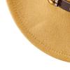 (One Size, Camel) Western Cowboy Hat for Women Men Bohemian Cowgirl Hat with Beads Trim Outdoor Sun Hat