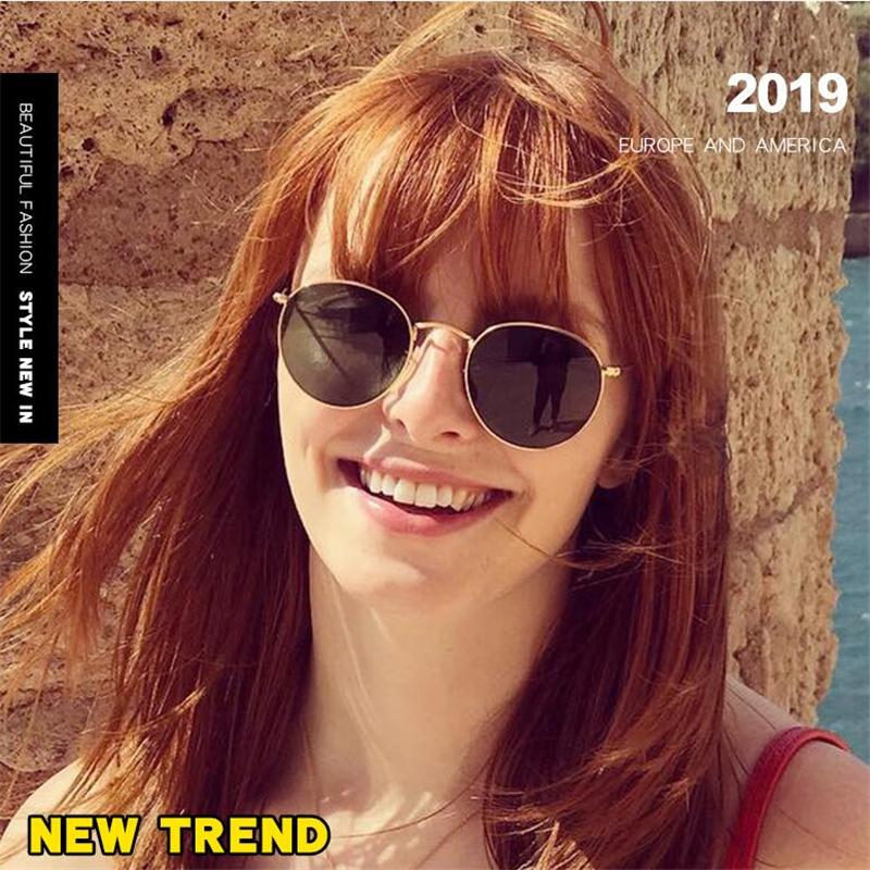 0 -0.5 -0.75 To -4.0 Punk Oval Nearsighted Sunglasses Women Men Metal Vintage Short-Sight Prescription Spectacles 3447