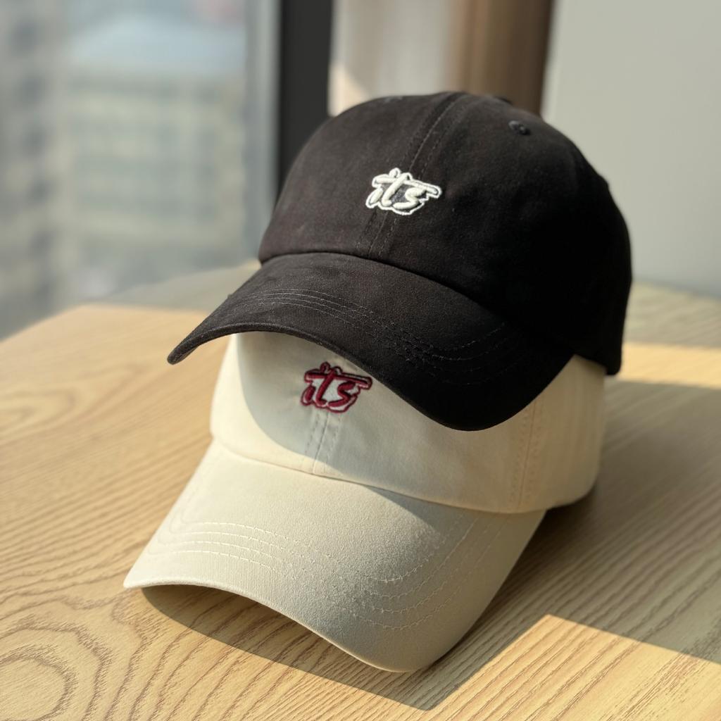 Korean-style all-season hat for men and women, with three-dimensional letter embroidery, soft-top baseball cap, casual and versatile, trendy duckbill