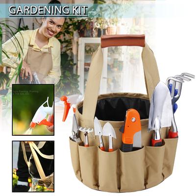 Zahradnické nářadí Skládací látkový kbelík nůžky Sada zahradního nářadí lze naplnit vodou pro uskladnění květin rostlin Bonsai Gadgets