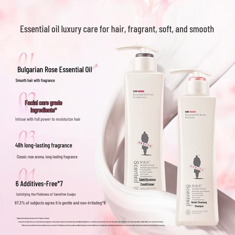 Adolph Smoothing & Nourishing Essential Oil Shampoo