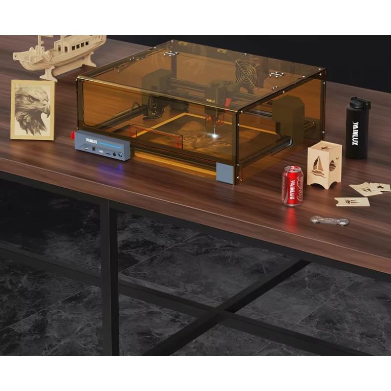 K8 Mini Blue Laser Engraving Machine Ultimate Desktop Laser Engraver 2.5W 5W 10W for Productivity DIY Small Businesses