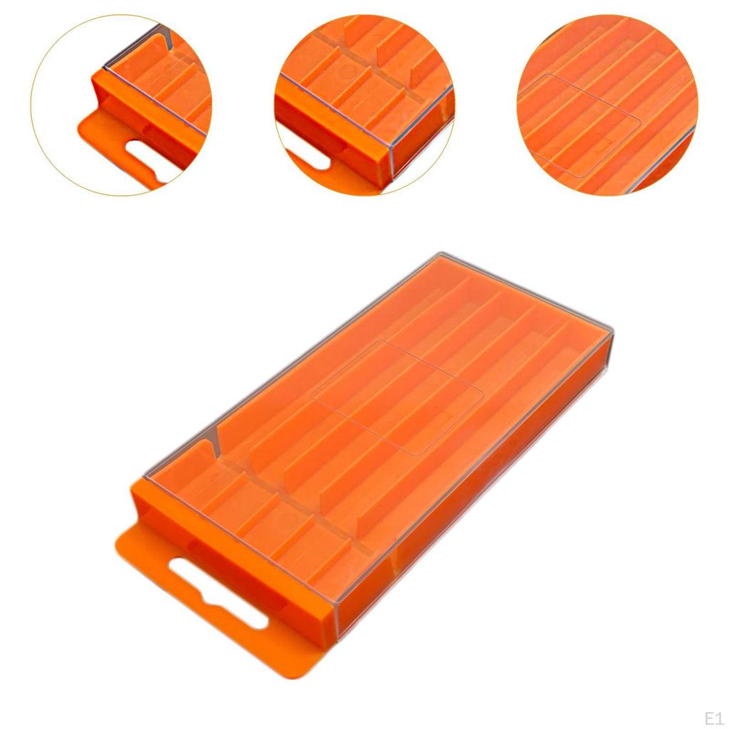 Bits Storage Box Holder Dispenser Tool Carrier Empty Case Organizer for Home Diamond