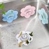 4Pcs Anti-clogging Sink Filter Silicone Hair Catcher Practical Hair Stopper  For Bathroom