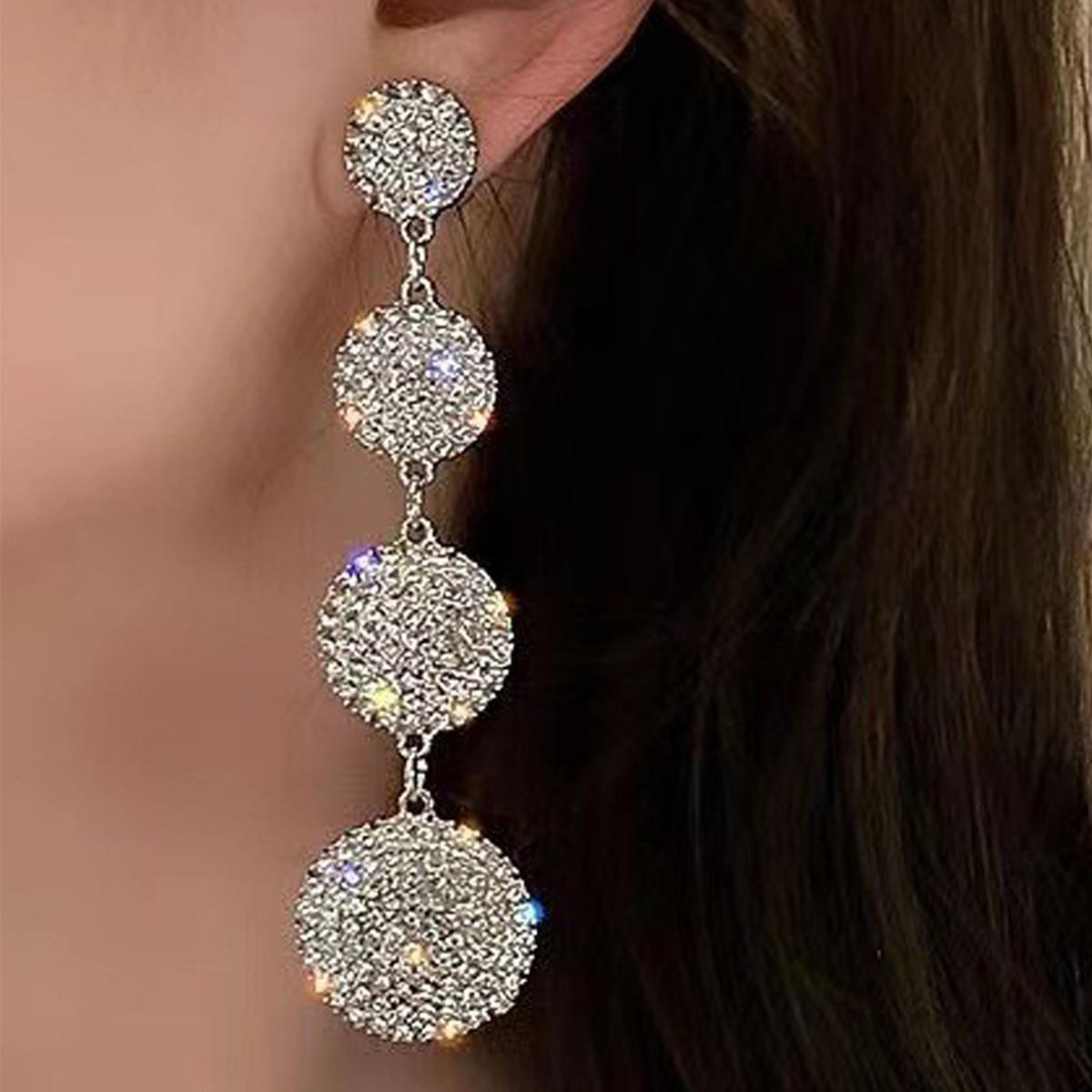 

2PC Women s Fashion Geometric Earrings Jewelry Accessories Suitable for Date, Party, Festival Gifts-E82