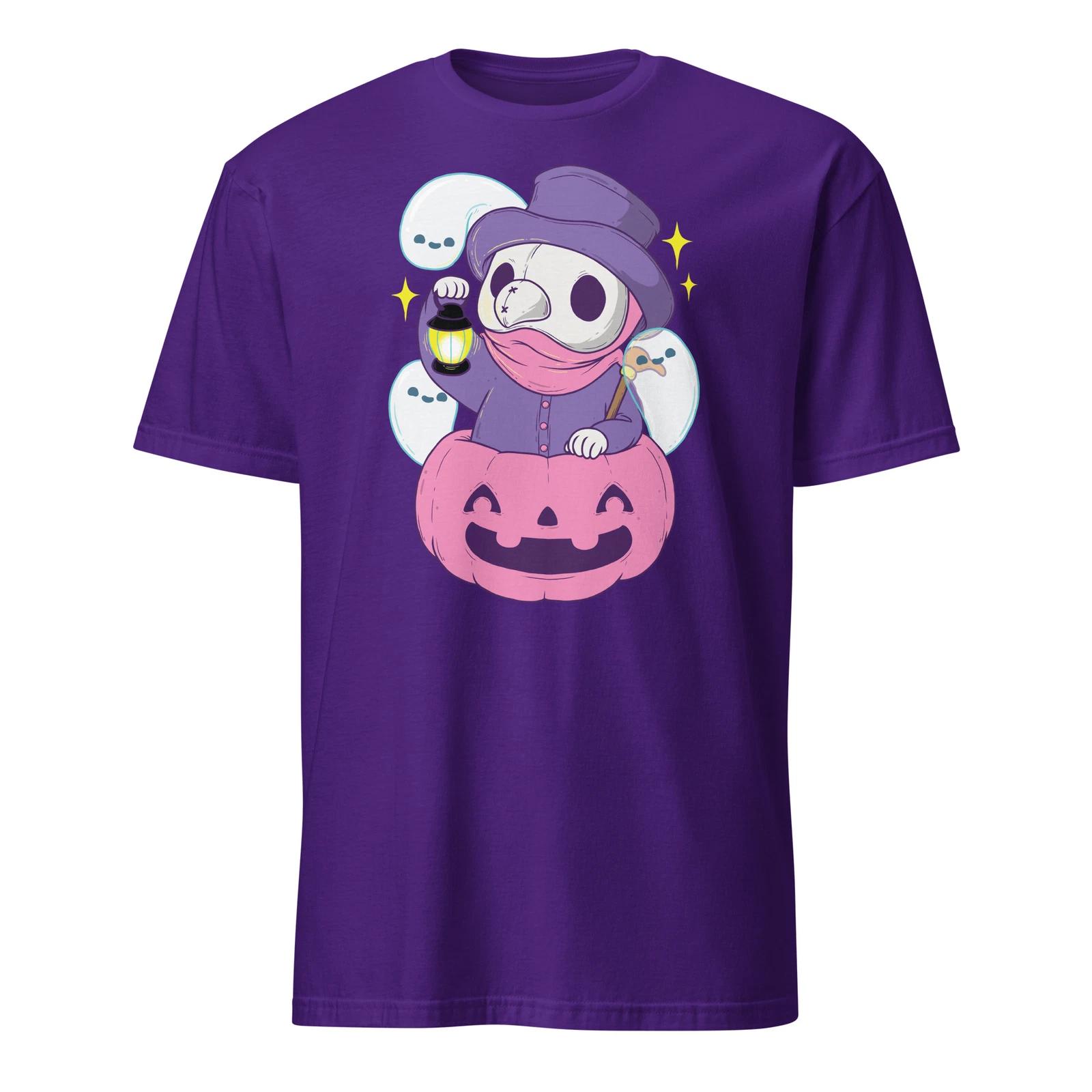 Пастельная Готика Доктор Чумы Рубашка Тыква Хэллоуин Оккультная Футболка Размер S-3XL Подарок M