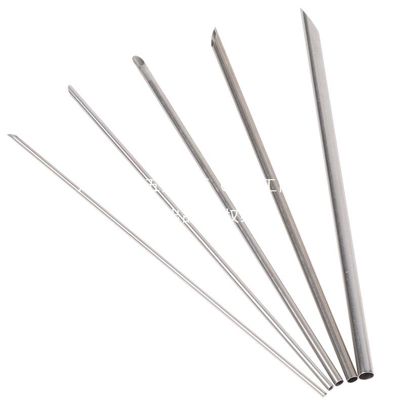 6-Piece Stainless Steel Round Ceramic Pottery Hole Punch Set for Teapot DIY