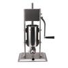 Manuelle Wurst Stuffer Maker 2L Edelstahl Vertikale Handgemachte Wurst Füll Maschine mit