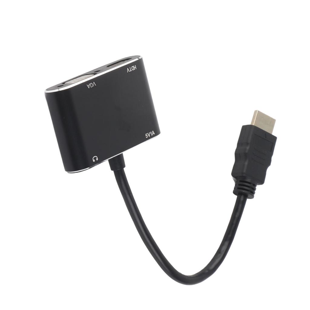 Computer Adapter HD Multimedia Interface to HD Multimedia Interface VGA 4K PC Converter for Monitor Projector