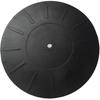 7 inch Turntable Platter Mat Rubber Silicone Turntable Slipmat Pad for All LP Vinyl Record Players Black