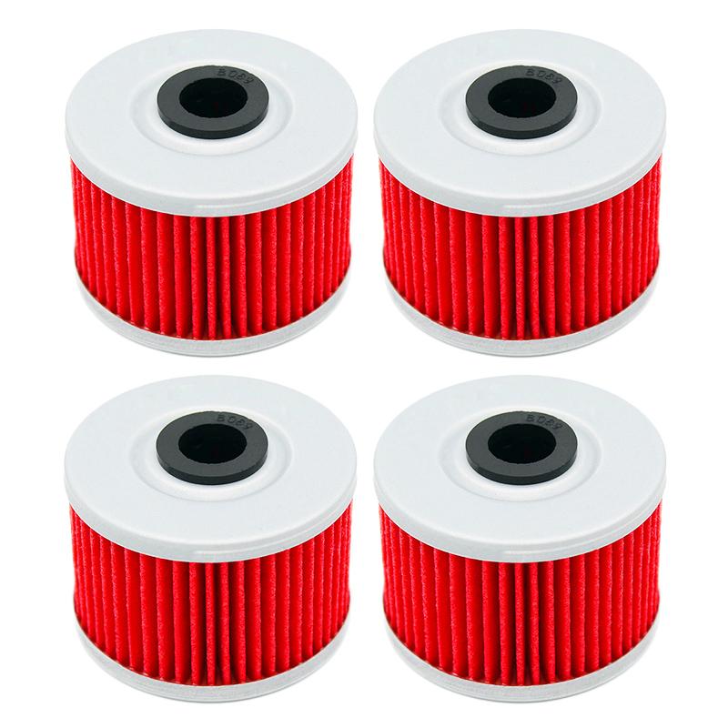 2/4/6 Stück Cyleto Motorradölfilter für Kawasaki BN125 Eliminator Ninja 125 Z125 KL250 BX250 Z250 Z250SL KSR110 KFX450R KX450F