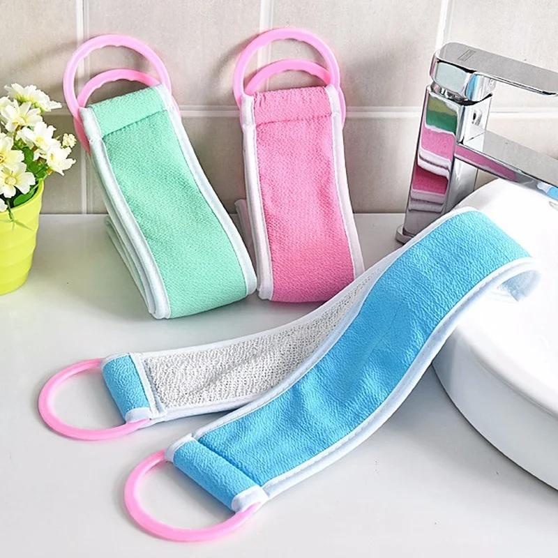

1 Pack Silicone Back Cleaner Soft Loofah Bath Towel With Body Exfoliation Massage Shower Body Cleansing Bath Sponge Supplies