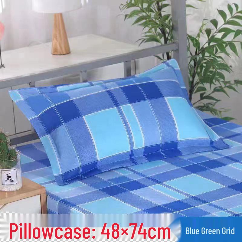 Skin-Friendly Breathable Brushed Pillowcase, Thickened 48x78 cm Cover for Adult Pillow Core