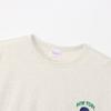 Champion Short Sleeve Loose Graphic Casual Kids' T-Shirt, 100% Cotton, Fit, Print, Style, Oatmeal, CK-Z326