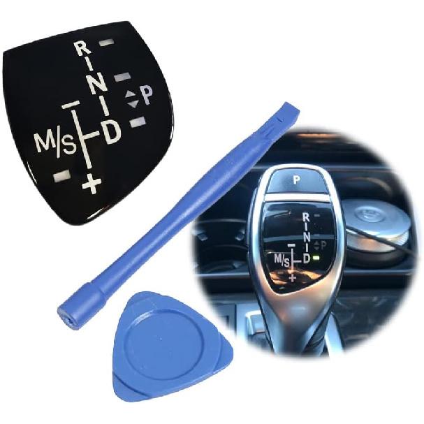 Car Gear Sticker Shift Knob Panel Cover for BMW Models X1 X3 X5 X6 F01 F10 F30 F35 F18 GT 1 3 5 6 7 Series Short Type