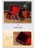 Retro Wooden Desktop Storage Box with Lockable Password - Treasure Chest Photography Prop