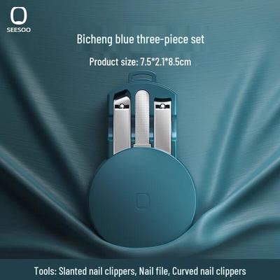 SEESOO Macaron 3-Piece Nail Clipper Set