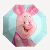 Winnie and Friends Themed Travel Umbrella-8 Ribs Automatic Opening and Closing, Portable Folding Design, Compact and Stylish Umbrella Suitab
