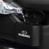 ABS Car Hanging Trash Can For Subaru XV WRX BRZ FORESTER IMPREZA LEGACY OUTBACK STI TRIBECA Auto Interior Garbage Storage Box pli0