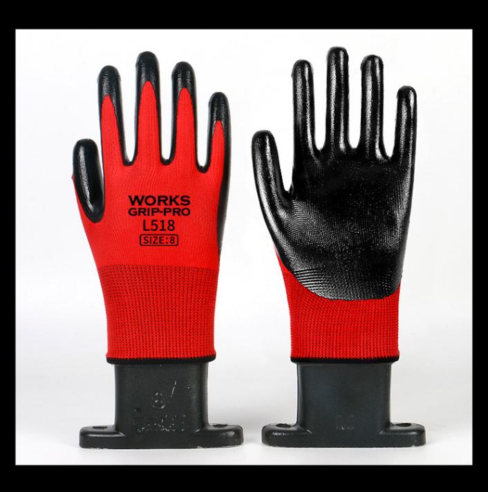 Mănuși Cu Adeziv Nitrilic Pentru Lucrări în Aer Liber
